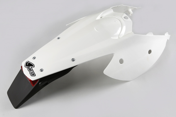 Parafango Posteriore bianco per Ktm SX 250 - SX 125 - EXC 125 - EXC 250 - EXC-F 250 - EXC 300 - SX-F 450 - EXC-F 450 - SX 20...